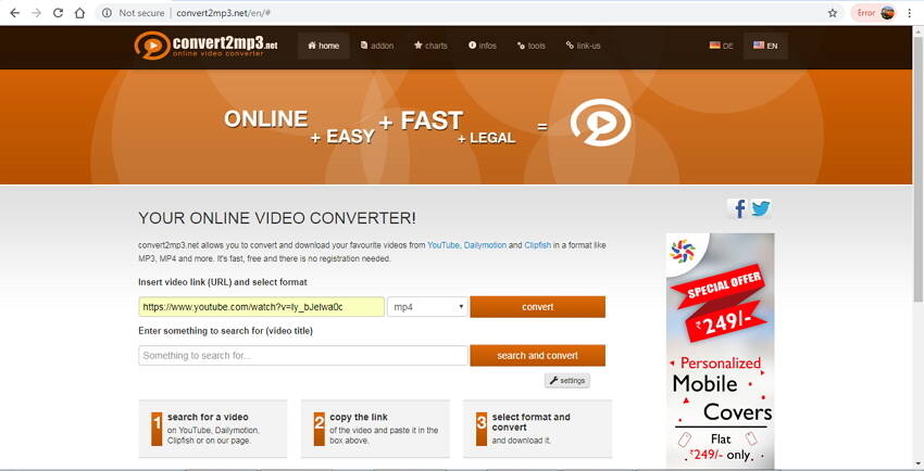 online fast video converter
